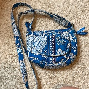 Blue vera bradley purse